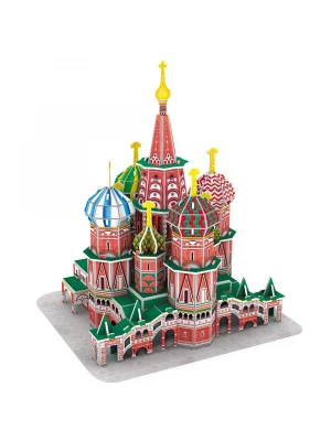 Cubic Fun 92 Parça Puzzle St. Basils Cathedral