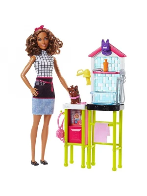 Barbie Ben Büyüyünce Meslek Bebekleri Evcil Hayvan Bakım Merkezi