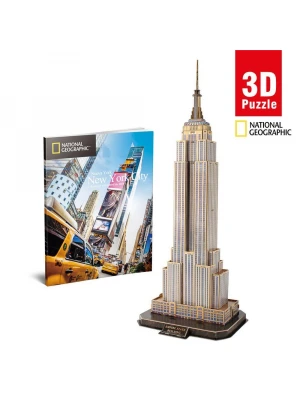 Cubic Fun National Geographic Serisi Empire State Binası 3D Puzzl