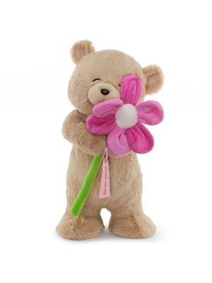 Neco Plush Fluffy Papatyalı Ayı 55 Cm