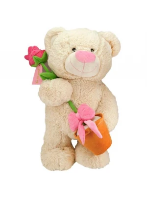 Neco Plush Saksılı Aşık Peluş Ayı 70 cm