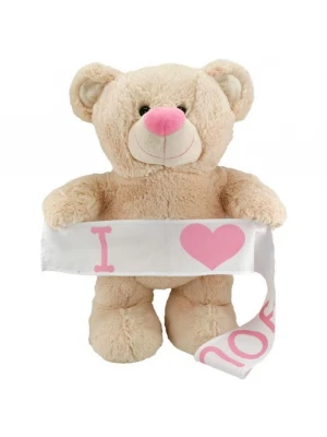 Neco Plush I Love Flamalı Peluş Ayı 70 cm