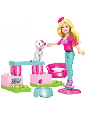 Mega Bloks Barbie Kedi Yavrusu Bakıcısı Oyun Seti