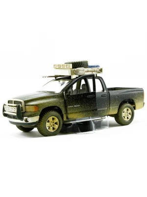 Maisto 2002 Dodge Ram Quad Cam 1:24 Dirt Riders Yeşil