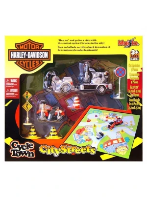 Maisto Harley-Davidson City Streets Oyun Seti Siyah
