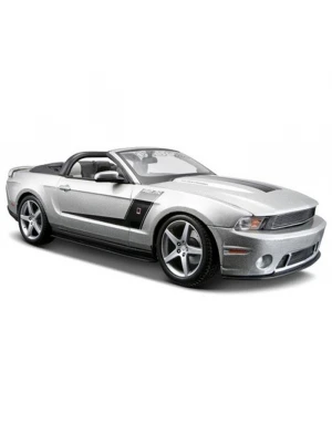 Maisto Ford Mustang Roush 427R 2010 1:18 Model Araba S/E Gri