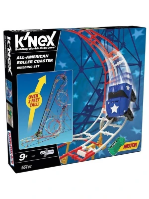 K’Nex All Star Adventure Roller Coaster Seti (Motorlu)Thrill Ride