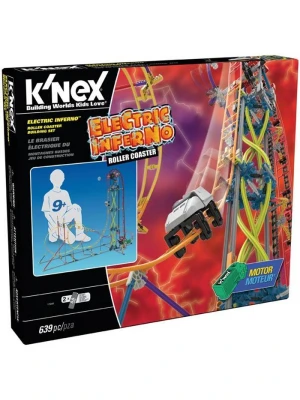 K’Nex Electric Inferno Roller Coaster Seti (Motorlu) Thrill Rides