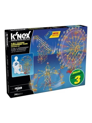 K’Nex 3-in-1 Klasik Lunapark Seti (Motorlu) Thrill Rides Knex 170