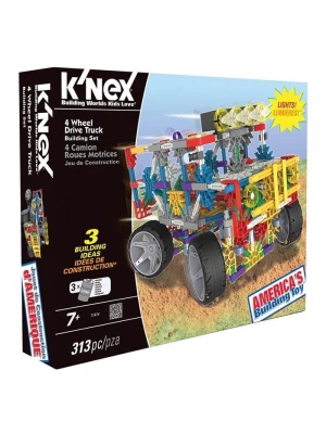 K’Nex 4 Çeker Kamyon (Motorlu) Building Set Knex 11414