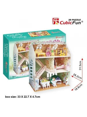 Cubic Fun 3D 160 Parça Puzzle Rüya Bebek Evi