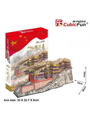 Cubic Fun 3D 193 Parça Puzzle The Hanging Temple