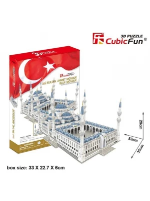 Cubic Fun 3D 321 Parça Puzzle Sultan Ahmet Camii