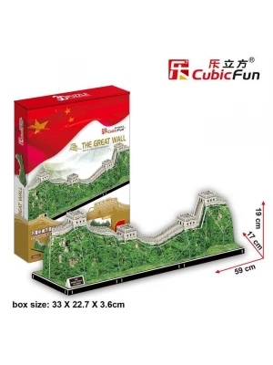 Cubic Fun 3D 75 Parça Puzzle The Çin Seddi - Çin