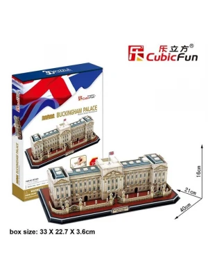 Cubic Fun 3D 72 Parça Puzzle Buckingham Sarayı - İngiltere
