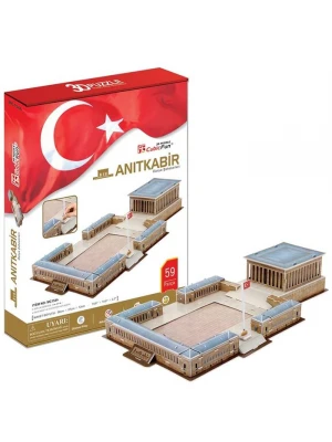 Cubic Fun 3D 59 Parça Puzzle Anıtkabir