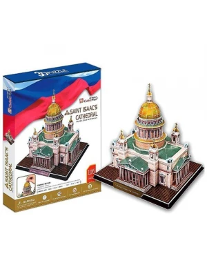Cubic Fun 3D 105 Parça Puzzle Saint Isaac’s Katedrali - Rusya