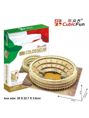 Cubic Fun 3D 84 Parça Puzzle Colosseum - İtalya