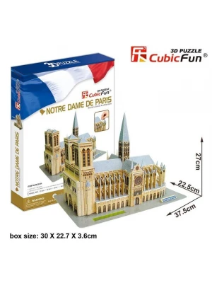 Cubic Fun 3D 74 Parça Notre Dame Kilisesi - Fransa