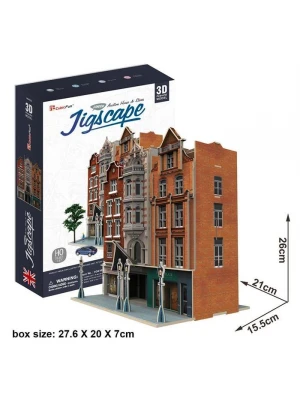 Cubic Fun 3D Puzzle Jigscape Açık Arttırma Binası Londra
