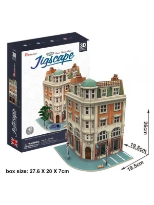 Cubic Fun 3D Puzzle Jigscape Banka Binası Londra