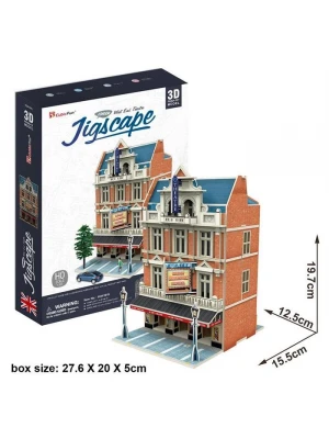 Cubic Fun 3D Puzzle Jigscape Tiyatro Binası Londra