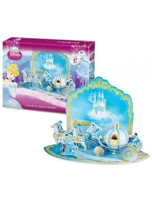 Cubic Fun 3D 47 Parça Puzzle Cinderella’nın Büyülü Masalları