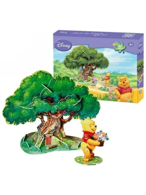 Cubic Fun 3D 42 parça 3 Boyutlu Winnie The Pooh’un Ağaç Evi