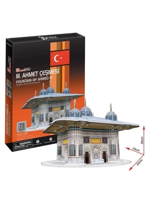 Cubic Fun 3D 73 Parça Puzzle III. Ahmet Çeşmesi