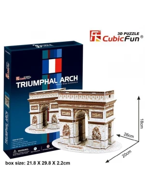 Cubic Fun 3D 26 Parça Puzzle Triumphal Arch