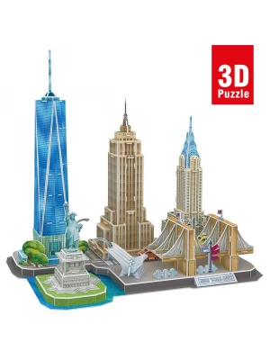 Cubic Fun 3D Puzzle City Line Serisi - New York City MC255h