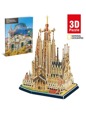 Cubic Fun National Geographic Serisi Sagrada Famillia 3D Puzzle