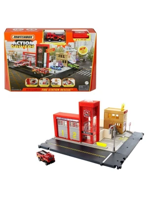 Matchbox Aksiyon Sürücüleri İtfaiye Kurtarma Ekibi Oyun Seti