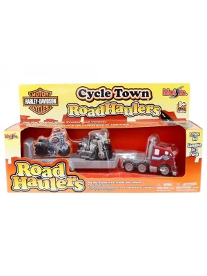 Maisto Harley Davidson Cycle Town Haulers Tır Kırmızı