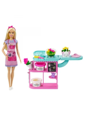 Barbie Çiçekçi Bebek ve Oyun Seti