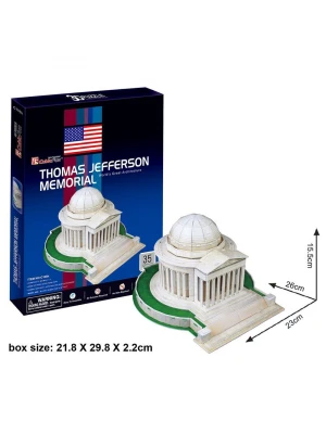 Cubic Fun 3D 35 Parça 3 Boyutlu Thomas Jefferson Memorial