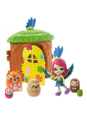 Enchantimals Secret Besties Papağan Peekinin Ağaç Evi Oyun Seti
