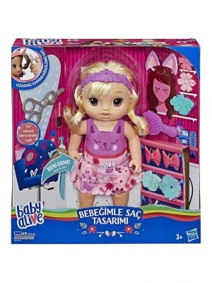 Baby Alive Bebeğimle Saç Tasarımı Sarışın