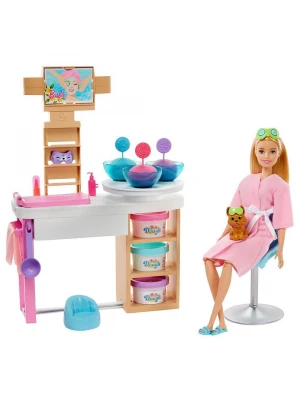 Barbie Yüz Bakımı Yapıyor Oyun Seti