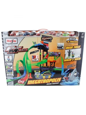 Maisto Megatropolis 20 Araçlı Garaj Oyun Seti