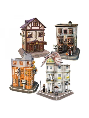 Cubic Fun Harry Potter Diagon Yolu (4 Bina) 3D Puzzle