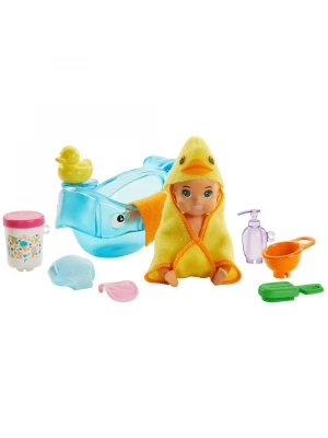 Barbie Bebek Bakıcısı Özellikli Minik Bebekler - Beslenme ve Bany