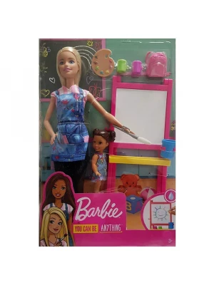 Barbie Resim Öğretmeni Oyun Seti GJM29
