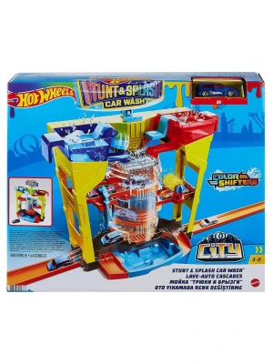 Hot Wheels Oto Yıkamada Renk Değiştirme Oyun Seti