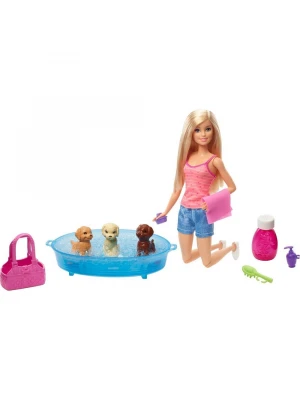 Barbie ve Köpekleri Banyo Keyfinde Oyun Seti