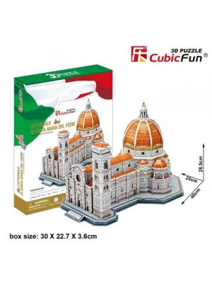 Cubic Fun 3D 123 Parça Puzzle Santa Maria Del Fiore Katedrali - İ