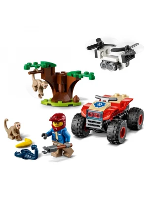 Lego City Stunt Vahşi Hayvan Kurtarma Atv’si