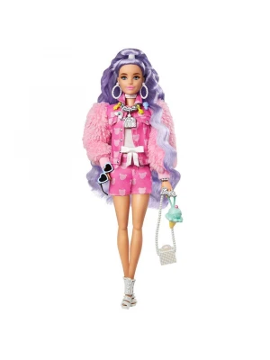 Barbie Extra - Mor Saçlı Bebek