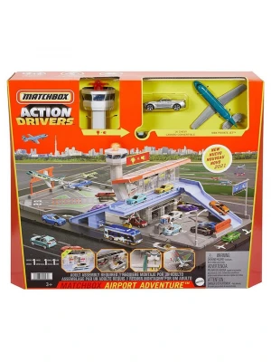 Matchbox Aksiyon Sürücüleri Havaalanı Macerası Oyun Seti