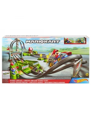 Hot Wheels Mario Kart Motorlu Çılgın Dönüş Parkuru Yarış Seti